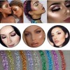10 Colours Glitter Liquid Eyeliner Set - Shimmer, Smudge-Proof, Waterproof,