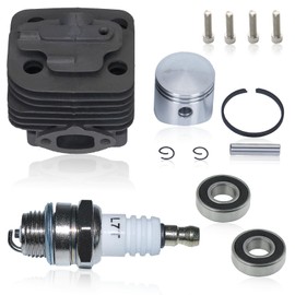 AUMEL Cylinder Piston Kit Replace for A130000122 P021002360 for Echo PB-260i PB-261i PB-260L PB-261L PE-260 PE-261 EDR-260 SRM-260S SRM-260SB SRM-260U SRM-261 SRM-261S