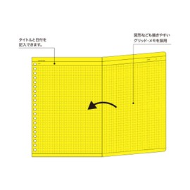 Laconic Loose Leaf Folio Grid Memo A5 FLEX LFX-L05