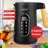 Brentwood 1100W 1.7L Cordless Cool Touch Digital Kettle with Stainless