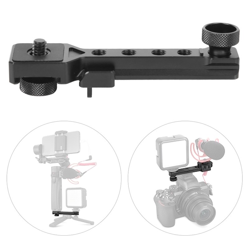 Aluminium Alloy Black Stabilizer Expansion Bracket Counterweight Plate Ballhead Accessory