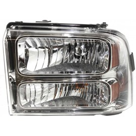 KarParts360 For Ford Excursion Headlight Assembly 2005 Driver Side w/Bulbs CAPA Certified Replaces For FO2502217