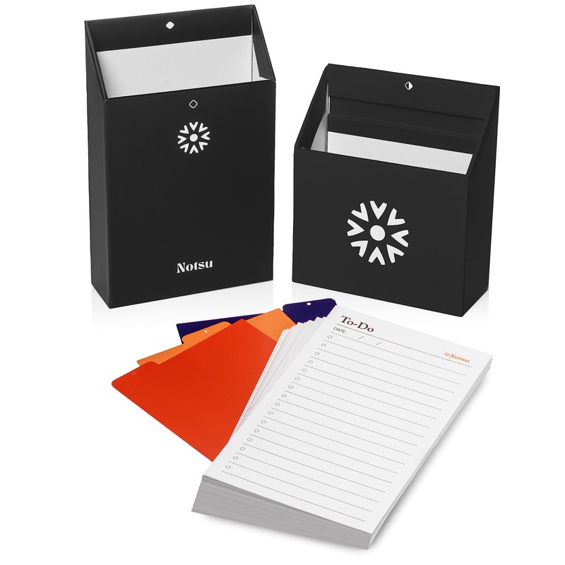 Notsu Centre Rise to Do List Card Planner Box Stand