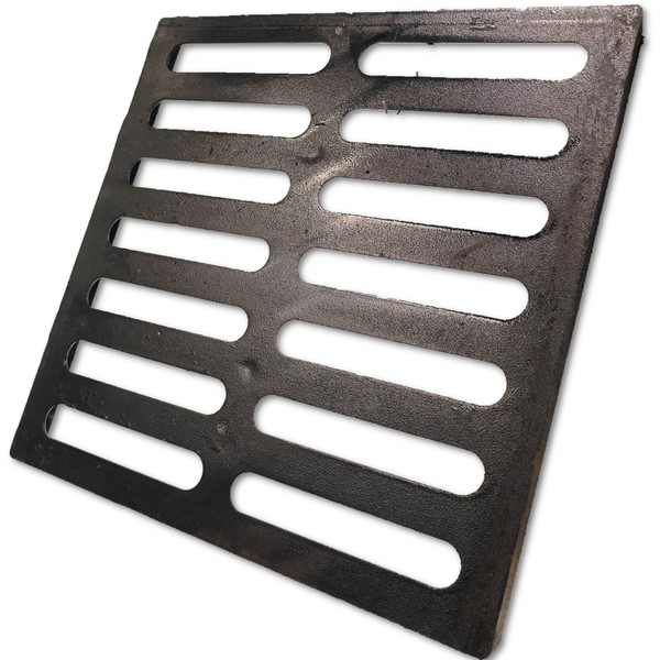 DuuMuut Cast Iron Drain Grate, 16x16 Outdoor Drain Cover, B125