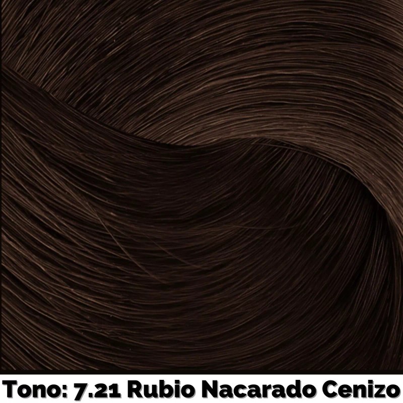 Color Tech Tinte Tono Beige 7.21 Rubio Nacarado Cenizo 90g
