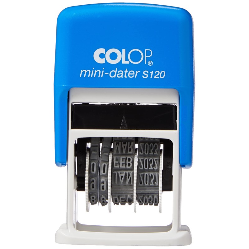 COLOP S120 Mini Dater Stamp - Black Ink | 104834