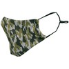 styleBREAKER Unisex Fabric Mask with Camouflage Camouflage Pattern, Double Layer,