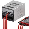 deleyCON 3 x 50 cm SATA 3 Nylon Cable Set