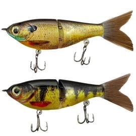 PBFish Glide Mini Slow Sinking Big Bass Strong Hooks - Pattern: Bluegill