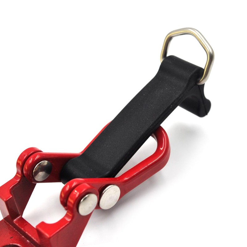 (8 Pack) Shovel Mount for Roof Rack, Metal Rubber Clamp