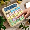 Cute Desktop Calculator, 12 Digits Large Calculator with Clear LCD