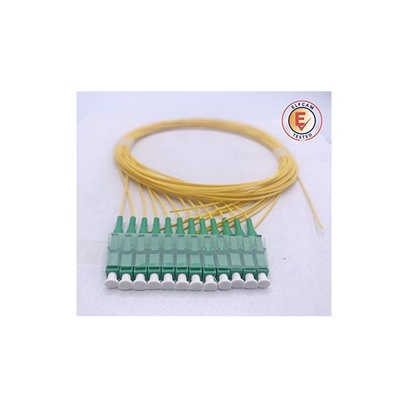 Elfcam® - LWL Pigtail Set Singlemode OS2 with Plug Type