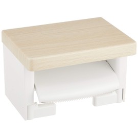 TOTO Paper Roll Dispenser with Shelf (Wooden Shelf) YH501FMR #EL Light Wood N