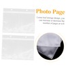 COLLBATH 20pcs Photo Sleeves for Albums Archival Quality Replacement Pages