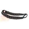 BOBIYA 2 Strands Synthetic Hair Braided Headband Classic Chunky Braided