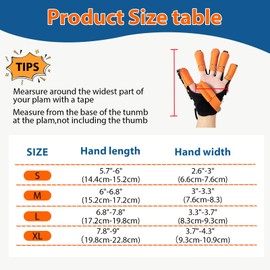 Rehabilitation Robot Glove for Stroke Recovery - Robotic Hand Therapy Glove for Left or Right Hand Fingers Strength Training Device for Hemiplegia for Hand Mobility & Rehab Training (Left Hand - M)