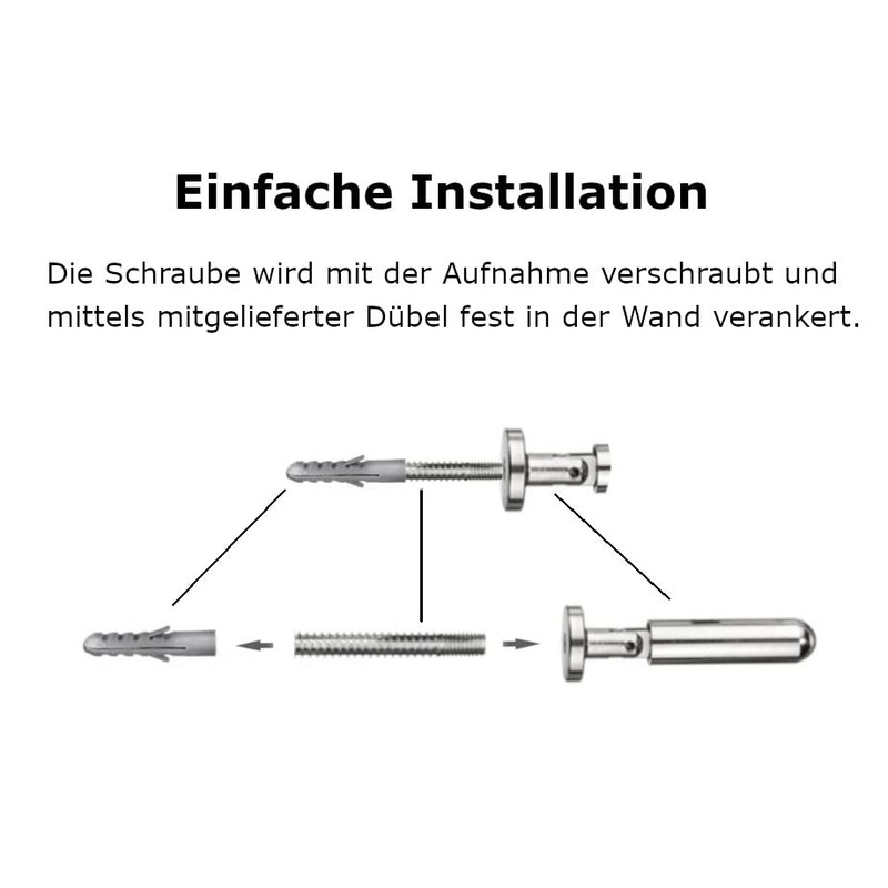 Rope Tension Set 5 Metres (Silver)