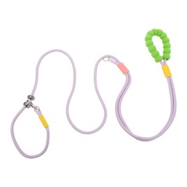 CAPASTEC Hands-Free Dog Lead, Adjustable Crossbody Waist Lead, Multifunctional, 3.5 m 11.5 ft Running Lead, Jogging Lead, Handle Foam for Small, Medium, Large Dogs, Purple