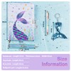 Sequins Notebook Set - Sparkly Mermaid Journals for Girls Travel