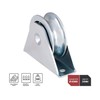 DOJA Industrial Sliding Gate Roller Size: 80 x 20 cm,