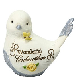 Pavilion Gift Company Wonderful Godmother - 3 Inch Resin Bird Figurine