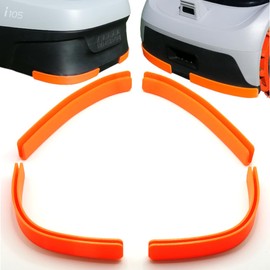 ULEIVA Replacement Edge Protector Orange Compatible with Segway i105e & i108e Navimow Robotic Lawnmower Bumper (Orange)