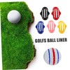 BIUDECO Golf Ball Markers Set 5pcs Drawing Markers Alignment Clip