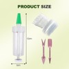 Mini Seed Spreader Precision Seed Dispenser with Transparent Window -
