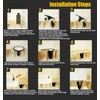 Freestanding Tub Drain Rough-in Kit, Freestanding Bathtub Drains Installation Free