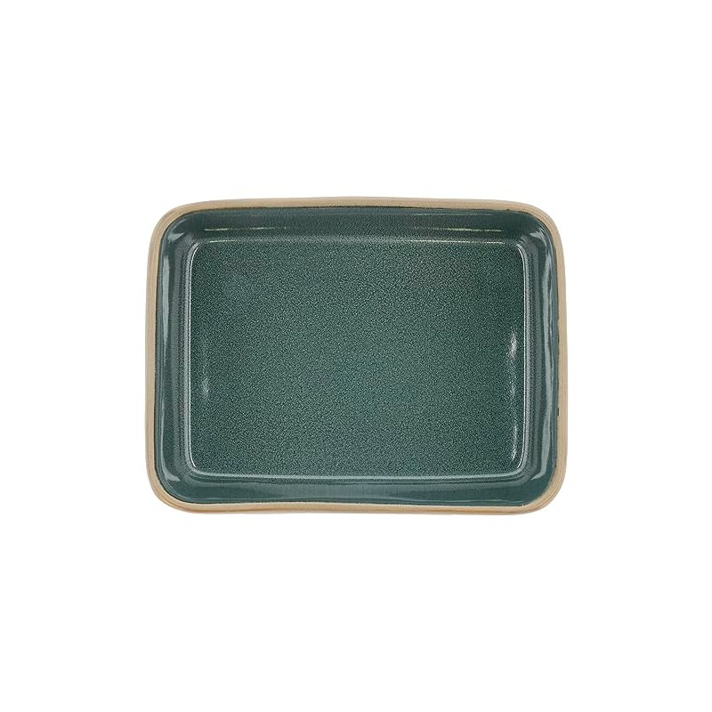 BITZ Casserole Dish 19 x 14 x 5.3 cm Wood/Forest