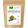 MoriVeda Moringa Powder 500 g, Vegan and Gluten-Free, Micro-Fine Oleifera
