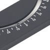 Tube Clinometer Handlebar Slope Meter ‑40 to 40 Degree Inclinometer