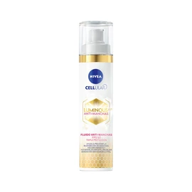 NIVEA Cellular LUMINOUS630 Anti-manchas Fluido Facial Aclarador de Piel FPS50 (40 ml), Enriquecido Con Ácido Hialurónico y Vitamina E para una Piel Luminosa sin manchas por Edad, Solares ni Hormonales