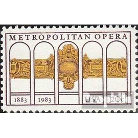 Prophila Collection USA 1652 (complete edition) 1983 Metropolitan Opera (stamps for collectors) Music / Dance