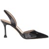 Marc Fisher Marc Fisher Women's HADYA Pump, Black Leather, 8