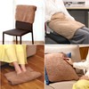 Alphax Chair Pad, Super Warm, Buttock Warmer, Brown, 17.7 x