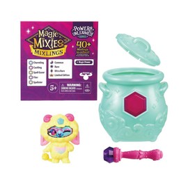 Magic Mixies Mixlings Collectors Cauldron, Magic Wand Reveals Magic Power, Power Unleashed Series, for Kids Aged 5 and Up (Styles May Vary), Multicolor (14694) (One (1) Cauldron)