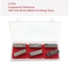 Redi-Lock Concrete Floor Preparation Disc, Diamond Metal Grinding Shoes, Double