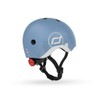 Scoot&Ride Unisex Youth Helmets XXS, Reflective Steel, S