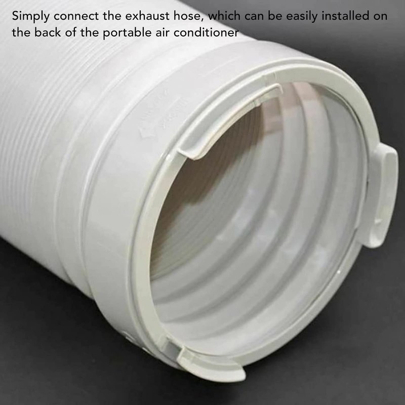 Fdit 6 inch Portable Air Conditioner Exhaust Hose Coupler with
