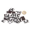 magnets4you | Magnetbuchstaben Set - 240 Zeichen | große magnetische