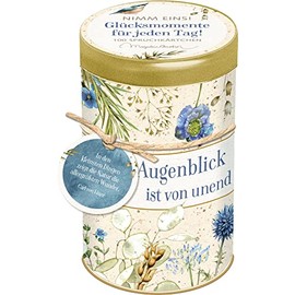 Sprüchedose: Nimm eins! Glücksmomente für jeden Tag - 100 Spruchkärtchen