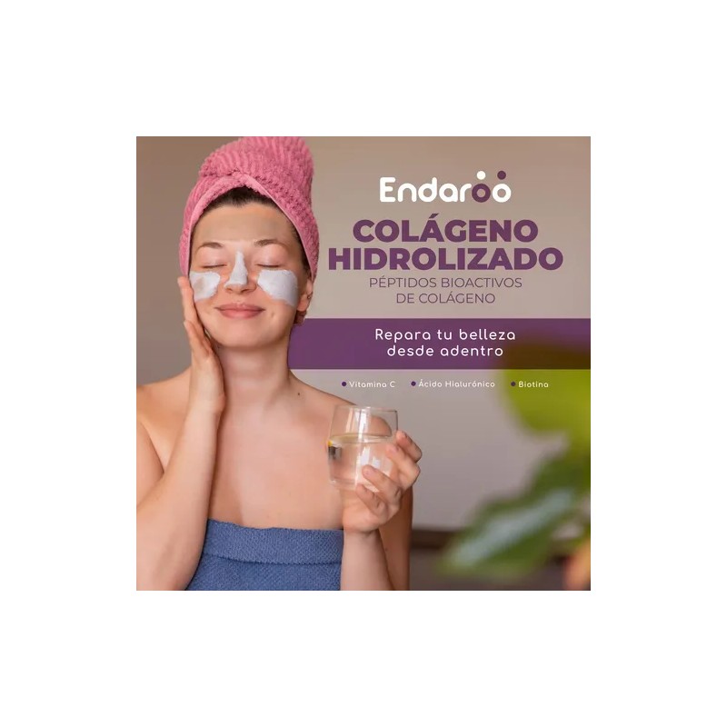 Péptidos De Colágeno Hidrolizado Biotina 300g Pack 3 Bolsas