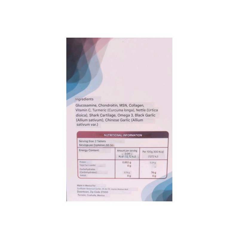 DLZEN 100 Tablets, 500 mg, Treatment for Arthritis, Osteoarthritis, Inflammation