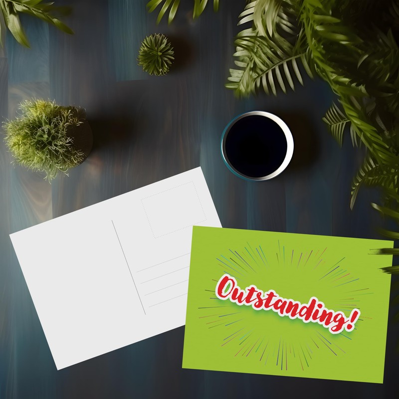 Fun A6 Positive Praise Postcard Pack for Kids Teens Adults