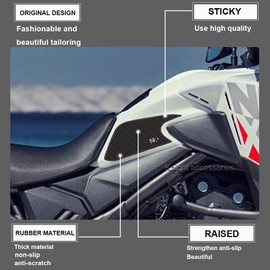 NX500 Accessories Motorcycle Tank Pad Protector Sticker Decal Gasney Grip For Honda NX500 NX 500 Nx500 NX400 NX 400 2023-2024