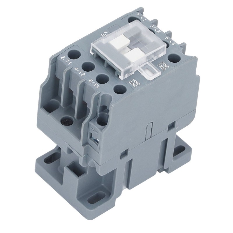 9A Universal AC Contactor 1NO 1NC Auxiliary Contact Electrical Contactor