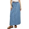 Urban Classics Women's Skirt, Skyblue Washed