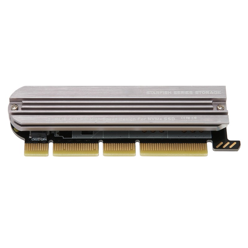 M.2 NVMe SSD to PCIe Adapter PCIe 4.0 Aluminium Alloy
