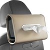 GOKEI Car Tissue Case 2 Sizes Luxury PU Leather Tissue